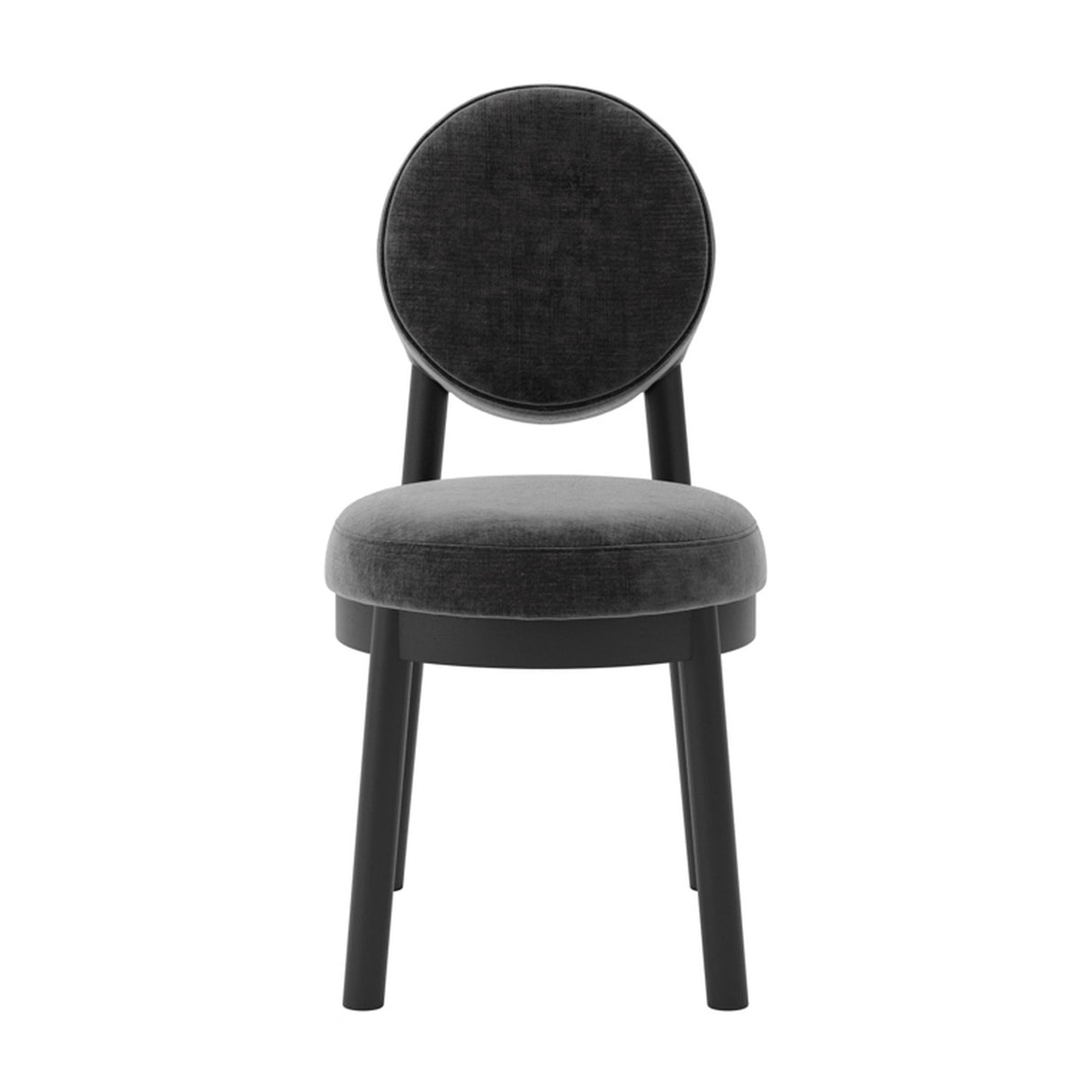 Maru Dining Chair – Monument with Black