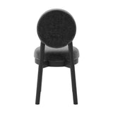 Maru Dining Chair – Monument with Black