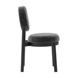 Maru Dining Chair – Monument with Black