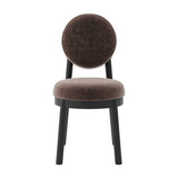 Maru Dining Chair - Treacle with Black