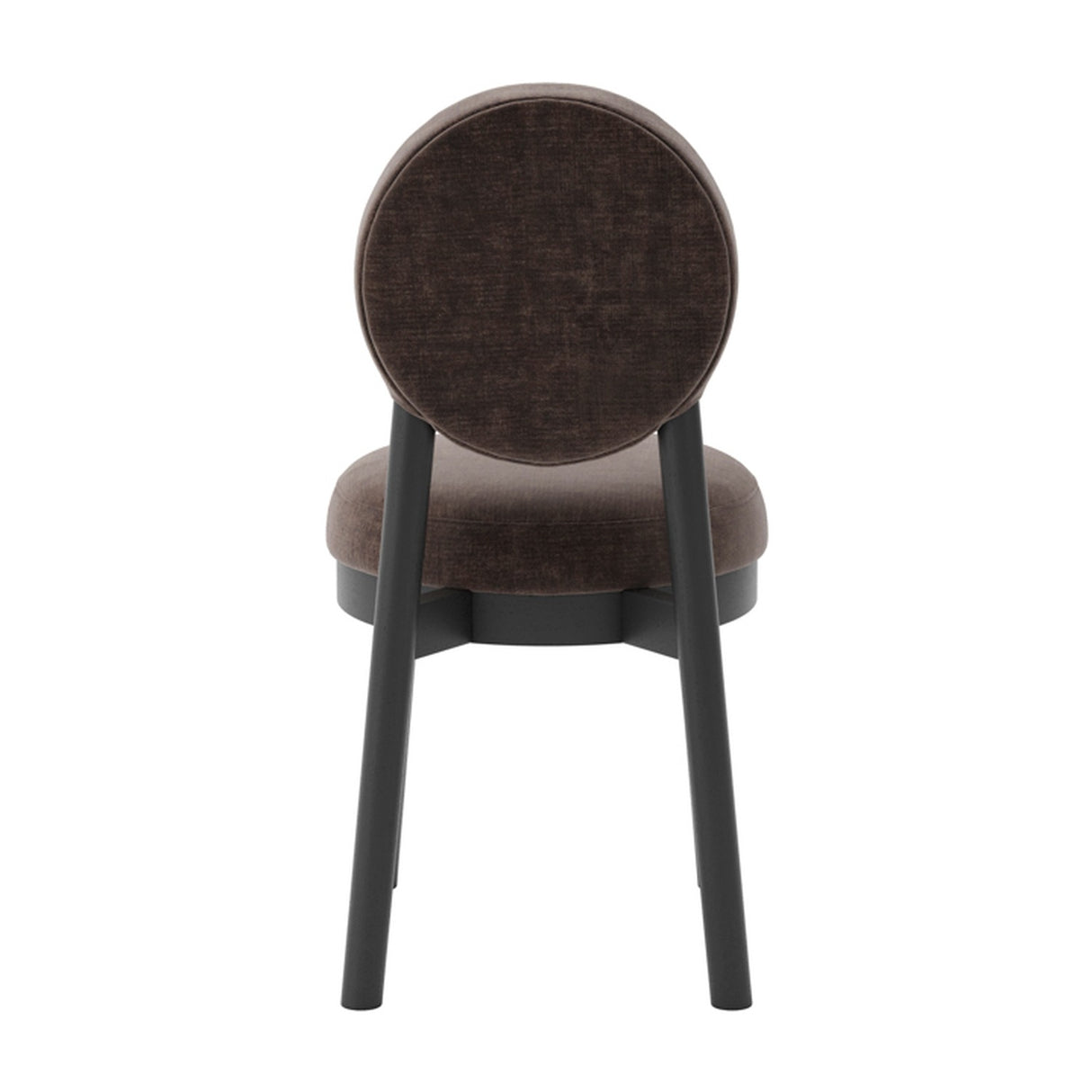 Maru Dining Chair - Treacle with Black