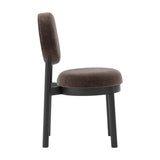 Maru Dining Chair - Treacle with Black