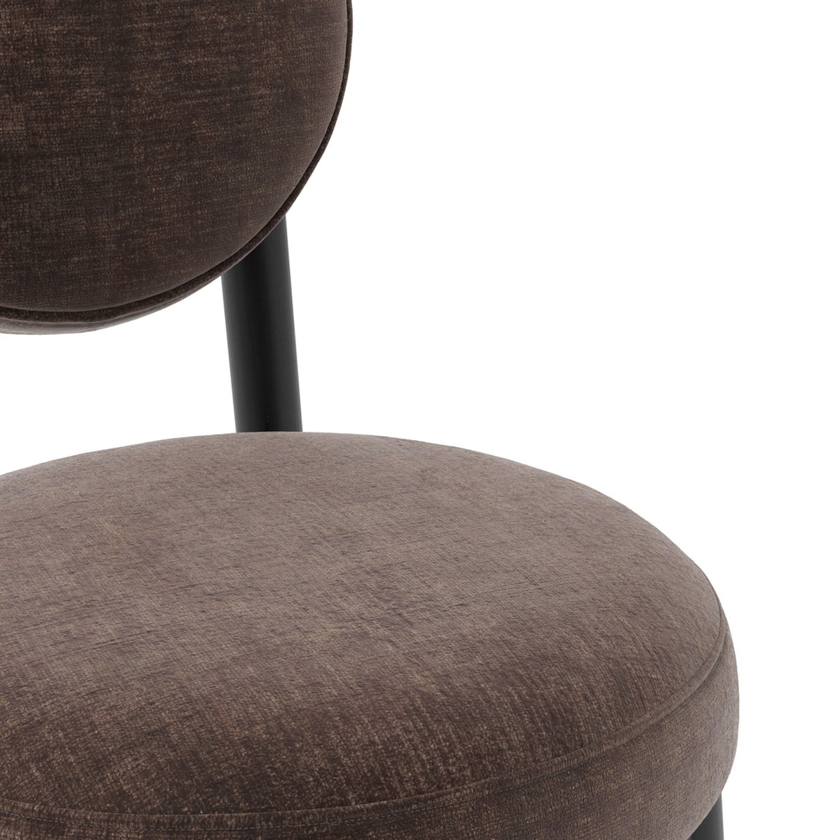 Maru Dining Chair - Treacle with Black
