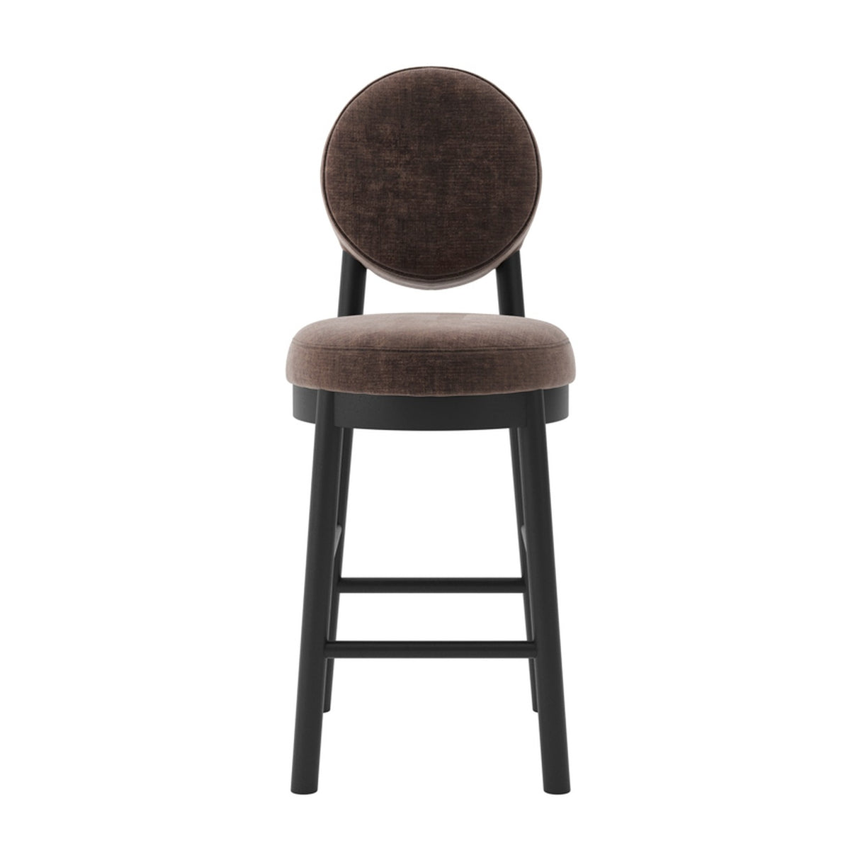 Maru Bar Stool - Treacle with Black