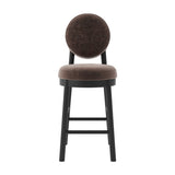 Maru Bar Stool - Treacle with Black