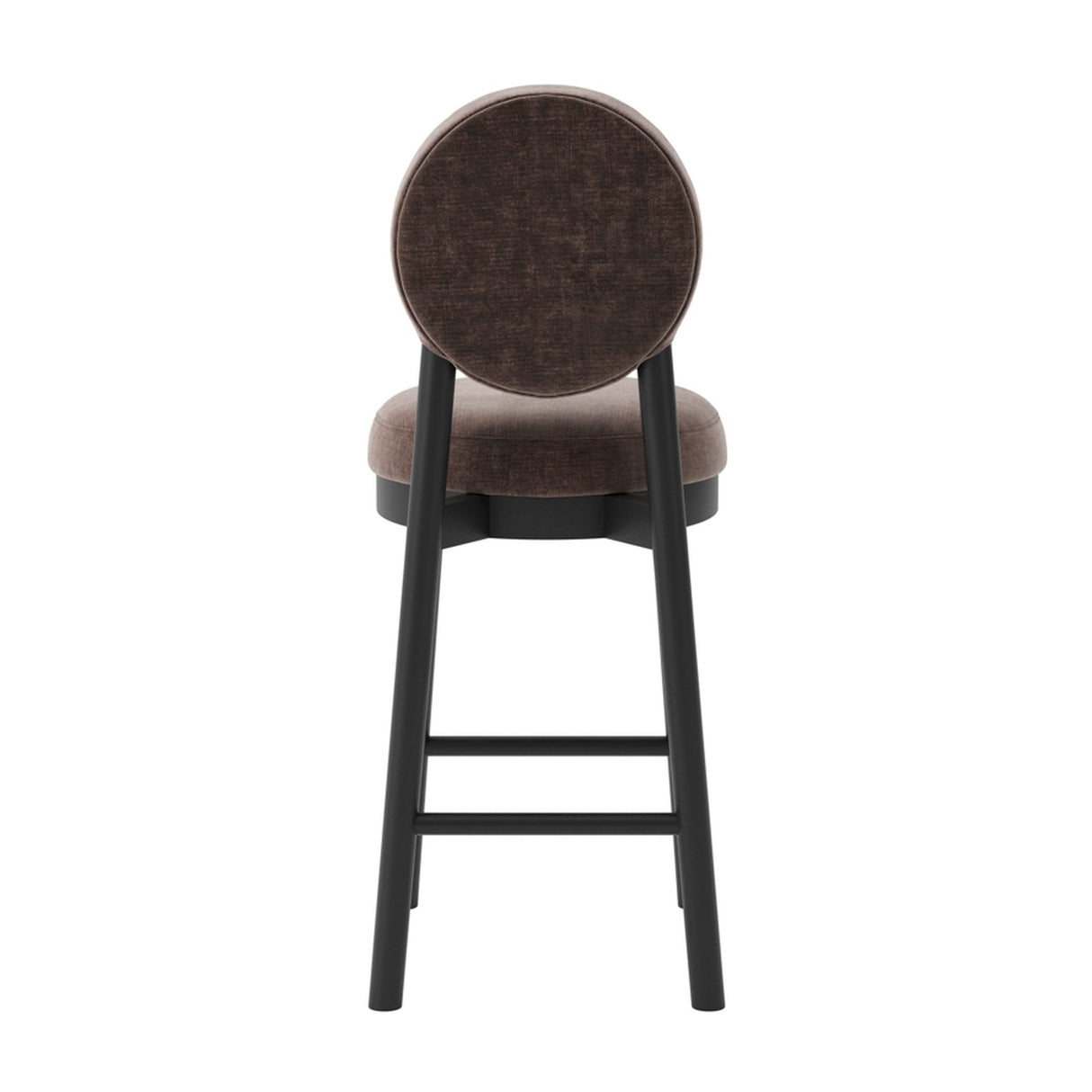 Maru Bar Stool - Treacle with Black