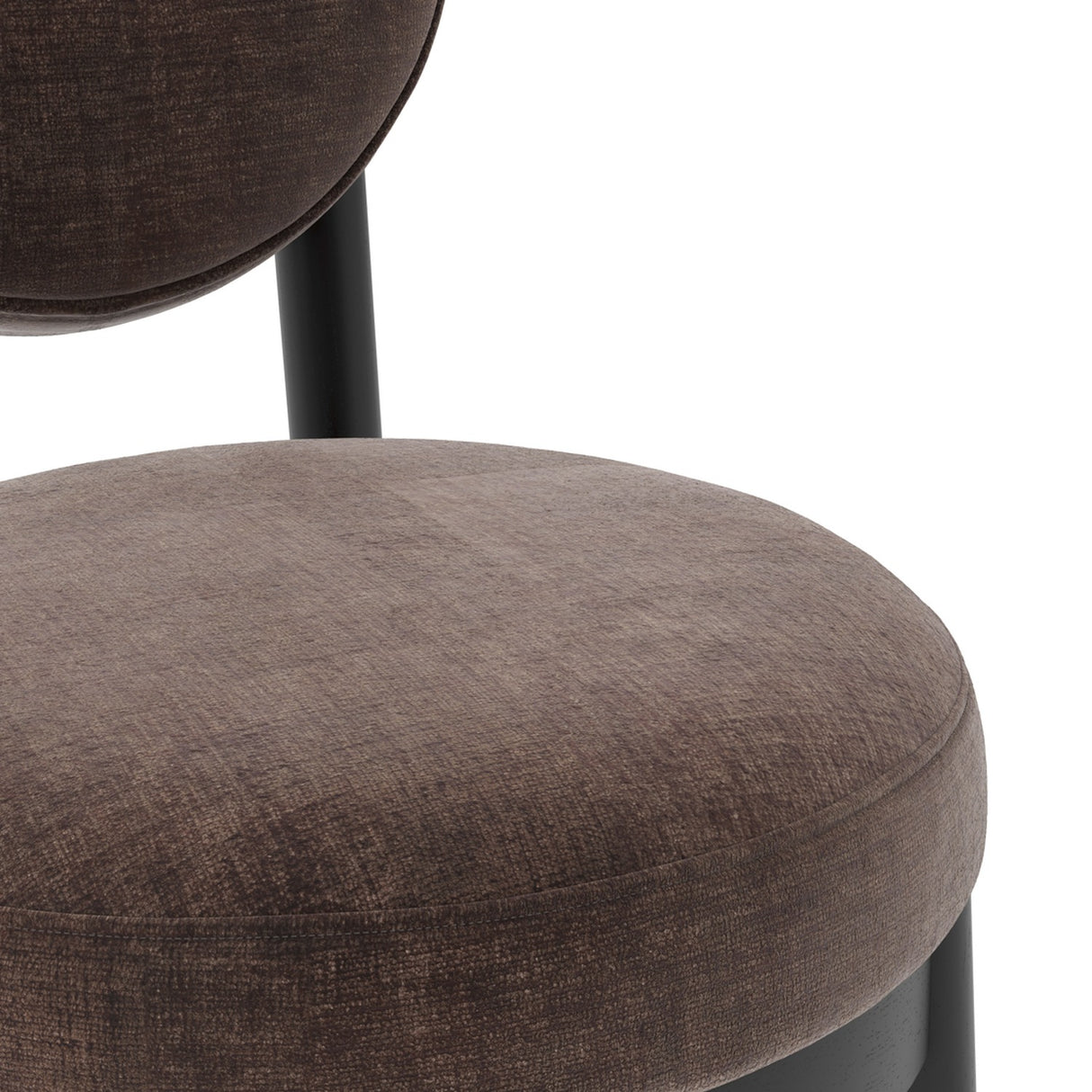 Maru Bar Stool - Treacle with Black