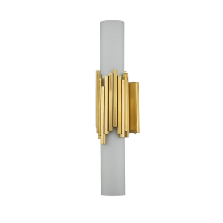 Marvele 2 Light Wall Light - Aged Brass