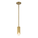Marvele 1 Light Mini Pendant Light - Aged Brass