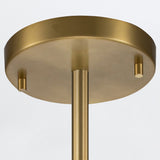 Marvele 1 Light Mini Pendant Light - Aged Brass