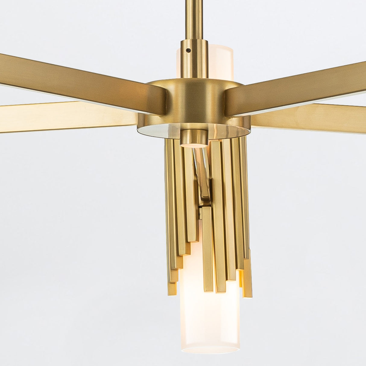 Marvele 10 Light Chandelier - Aged Brass