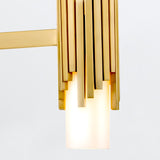 Marvele 6 Light Chandelier - Aged Brass