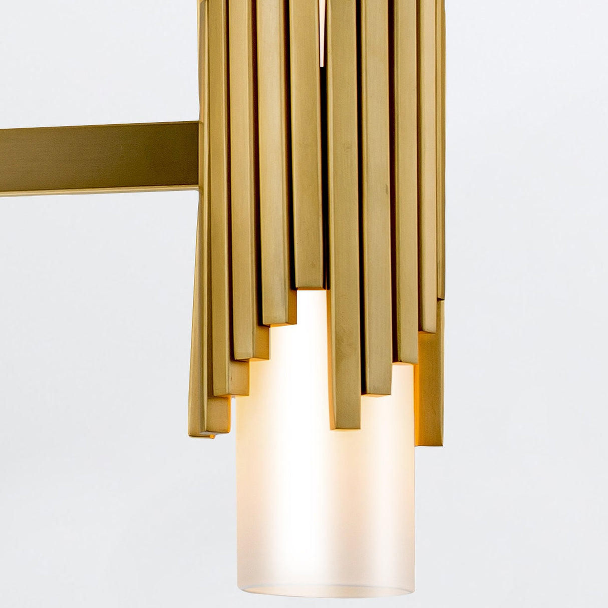 Marvele 8 Light Chandelier - Aged Brass