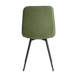 Maxi Dining Chair - Moss with Black (2 Pack)