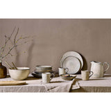 Malia Stoneware Serving Bowl - Cream