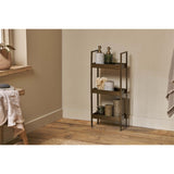 Mahi Bathroom Storage Caddy - Antique Brass