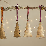Mishti Large Hanging Christmas Decoration - Antique Brass