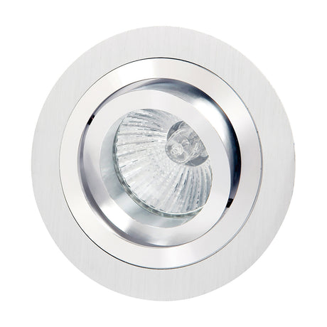 Basico Downlight 80mm Cut-Out 92mm Dia - Satin Nickel