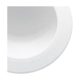 Close-up of the Cabrera Downlight, a round recessed fixture with matt white finish and integrated LED, shown against a plain white background.