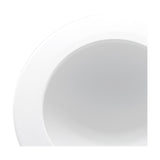 Close-up of the Cabrera Downlight, a round recessed fixture with a matt white bezel and integrated LED, shown against a plain white background.