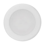 Round recessed downlight, Metacrilato Acrylic 80mm Cut-Out 7W 3000K, in matt white acrylic with a flush rim, shown face-on against a plain white background.