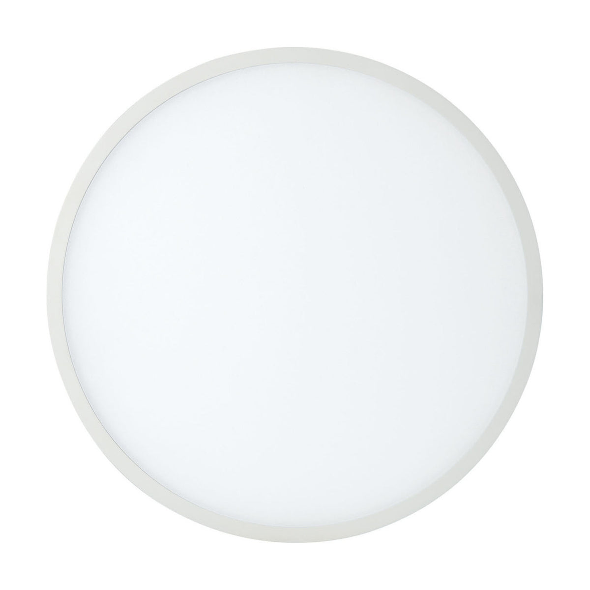 Saona Recessed Round Downlight, 160mm cut-out, matt white rim with frosted acrylic diffuser, 4000K cool white LED, shown against a plain white background.