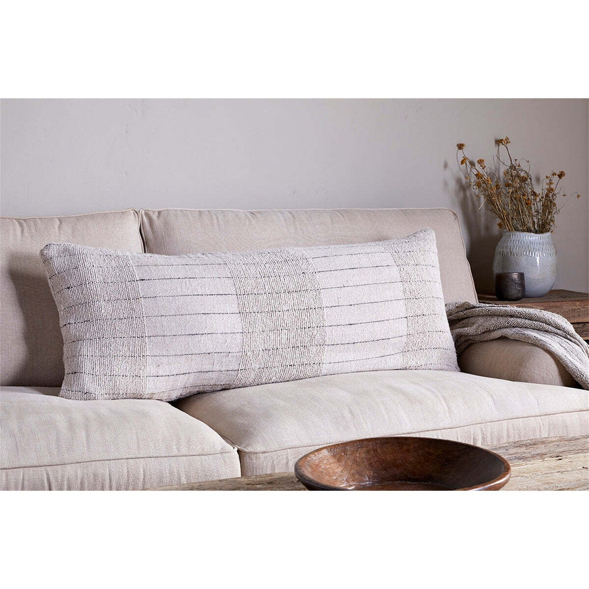 Mayla 50 x 50cm Linen Cushion Cover - Natural