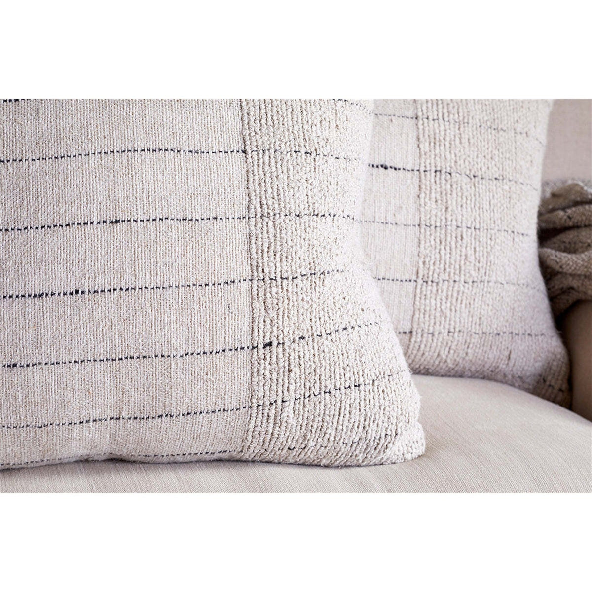 Mayla 50 x 50cm Linen Cushion Cover - Natural