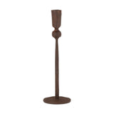 Mawindi Medium Iron Candle Holder - Rust