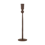 Mawindi Large Iron Candle Holder - Rust