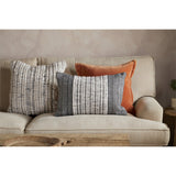 Mika 60 x 40cm Recycled Cushion Cover - Black & Natural