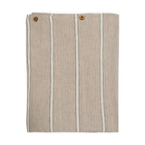 Mora Double Hemp & Cotton Duvet Cover - Stone Grey