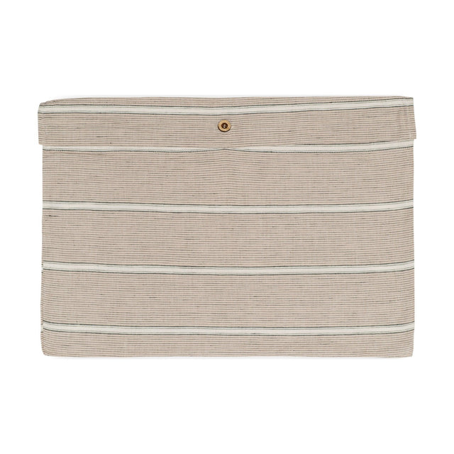 Mora King Hemp & Cotton Duvet Cover - Stone Grey