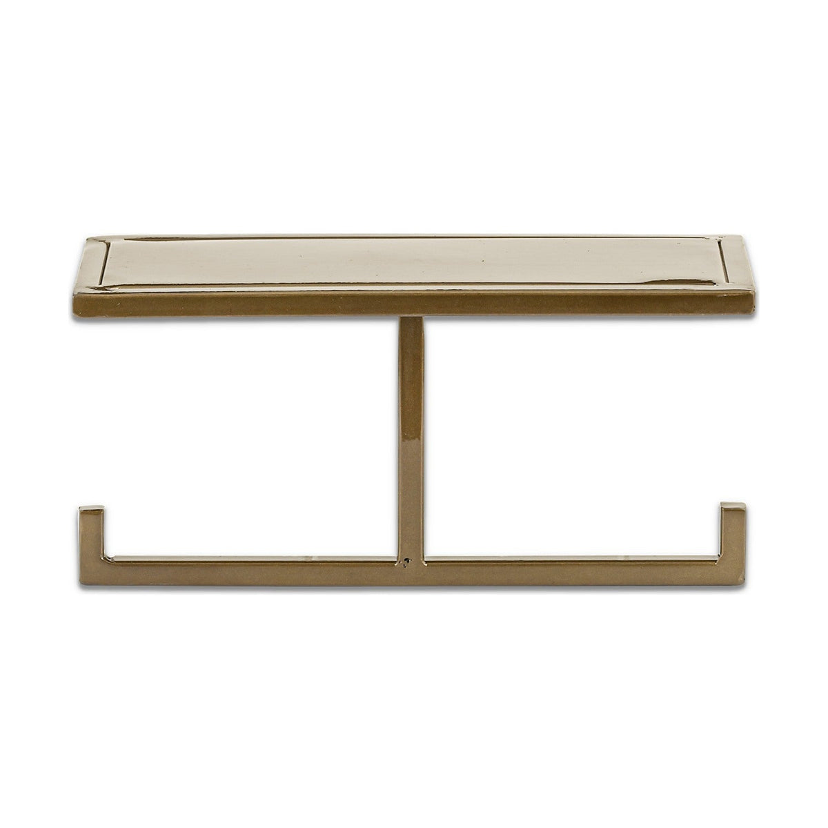 Mahi Wall Mounted Toilet Roll Holder - Brass