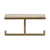 Mahi Wall Mounted Toilet Roll Holder - Brass