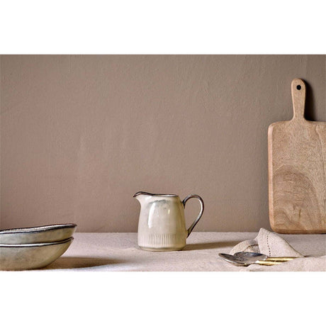 Malia Small Stoneware Jug - Cream