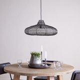 Mukuni Wire Lampshade - Bronze & Black