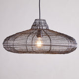 Mukuni Wire Lampshade - Bronze & Black