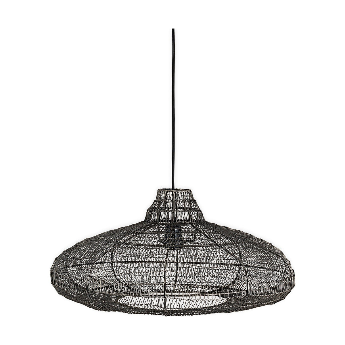 Mukuni Wire Lampshade - Bronze & Black
