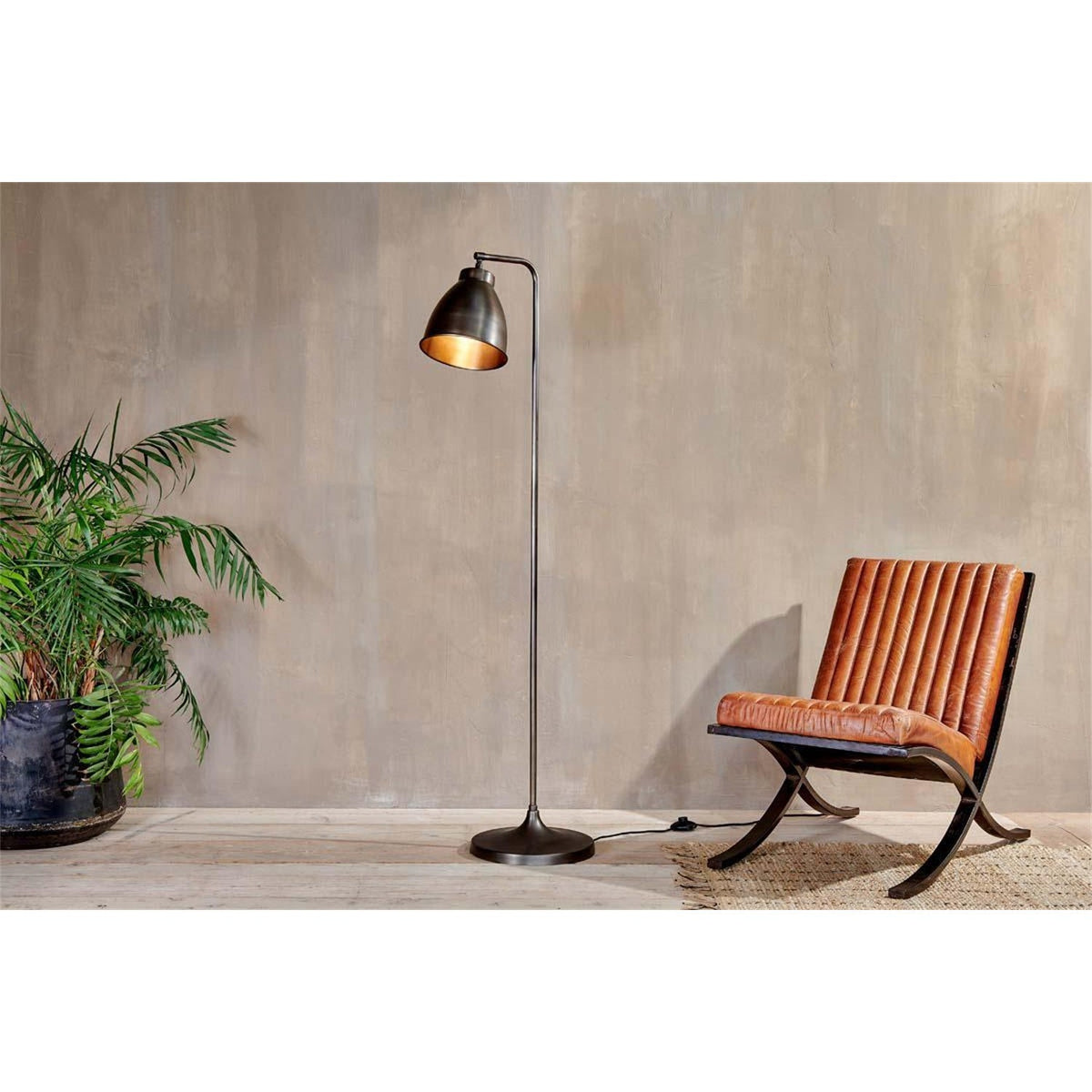 Muturi Floor Lamp - Aged Bronze