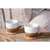 Mali Coffee Mug - White - Set of 2