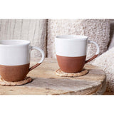 Mali Large Mug - White - Set of 2