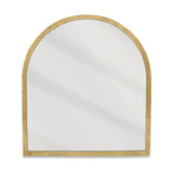 Murwara Arched Wall Mirror - Antique Brass
