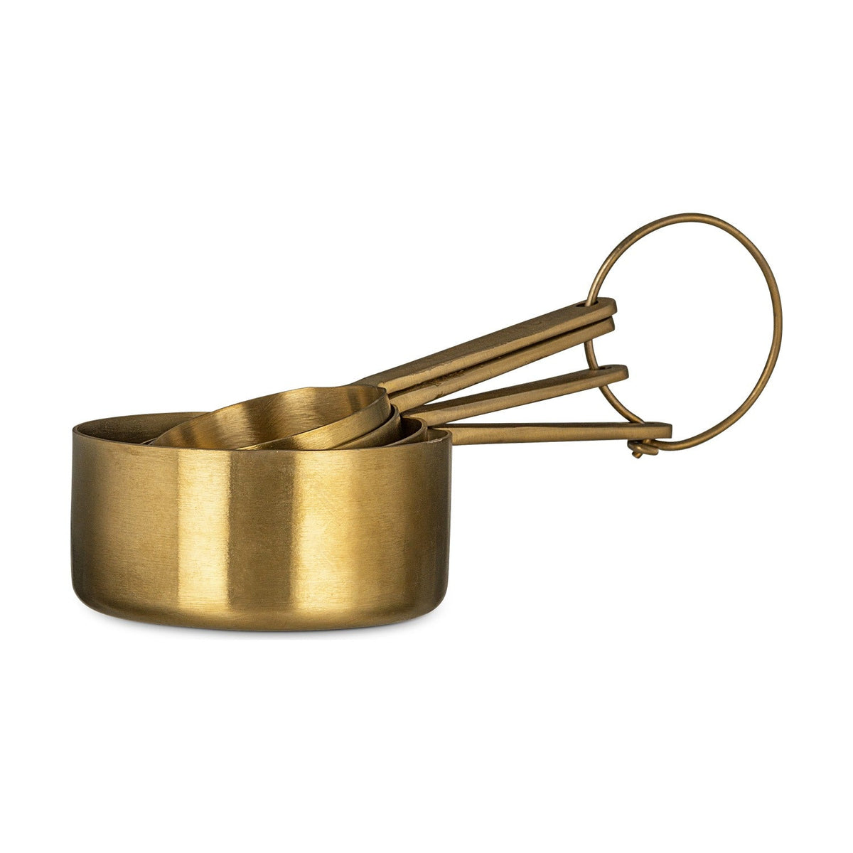 Mane Measuring Cups - Brushed Gold - Set of 4