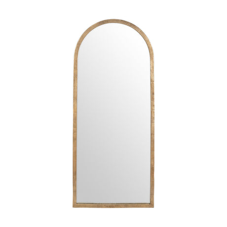 Murwara Full Length Mirror - Antique Brass