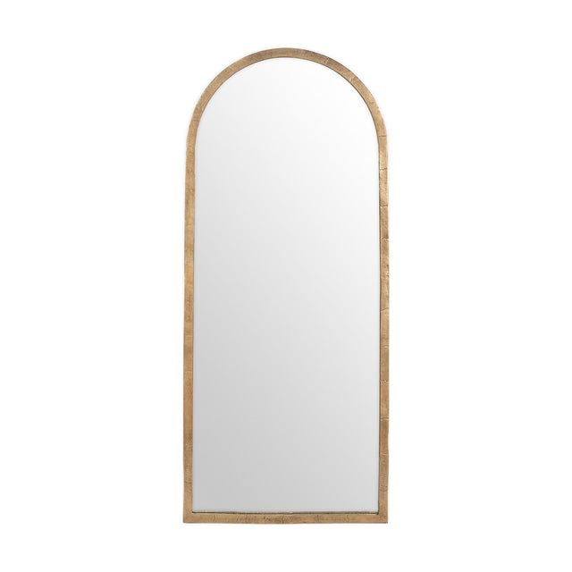 Murwara Full Length Mirror - Antique Brass