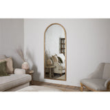 Murwara Full Length Mirror - Antique Brass
