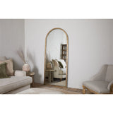 Murwara Full Length Mirror - Antique Brass
