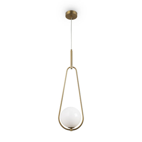 Bumble Pendant Light in Brass, featuring a striking pendant design with warm brass finish.