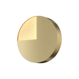 Jupiter LED Wall Light in brass, featuring a warm brass finish for an elegant and refined wall-mounted lighting option